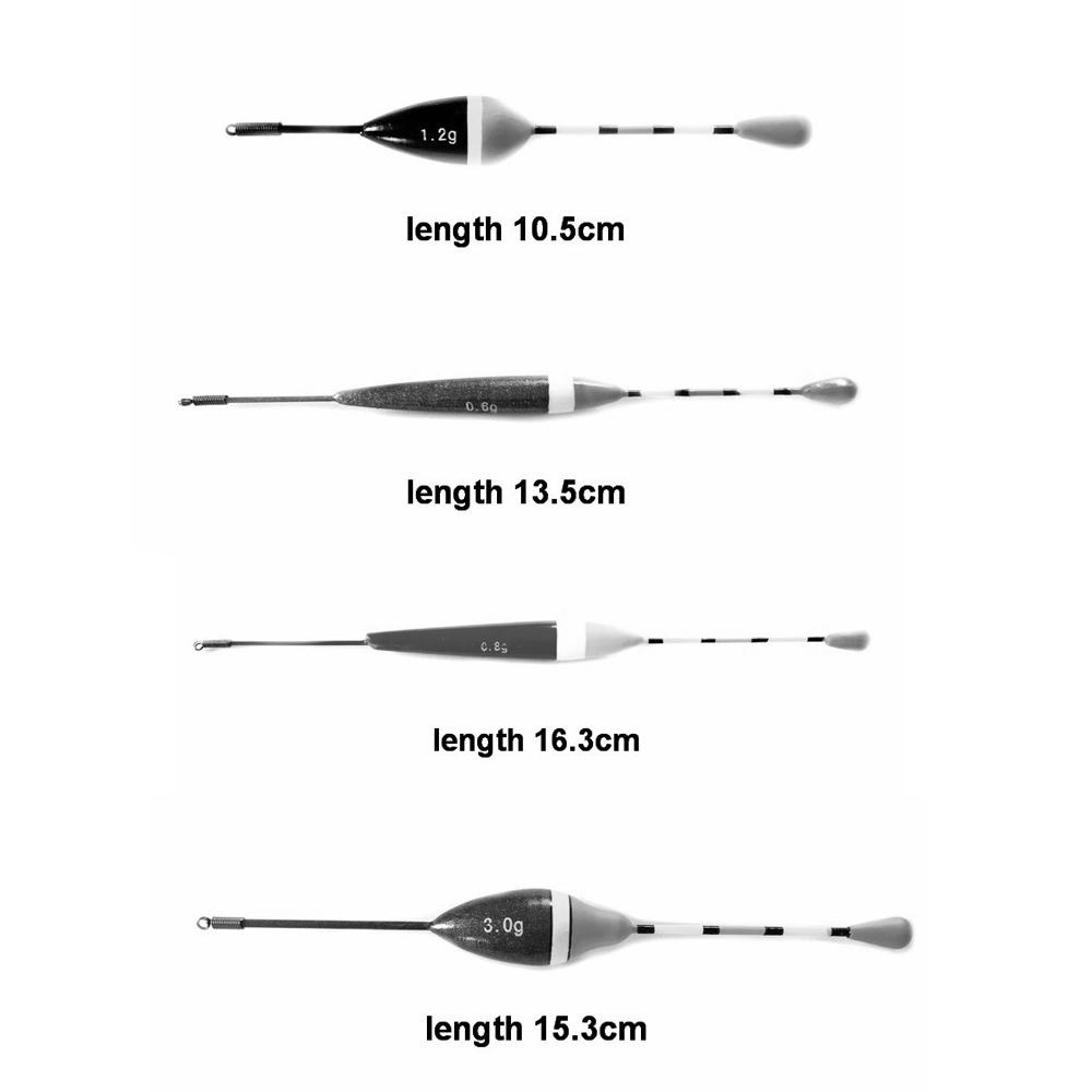 DANILO Set 10 Phao Câu Cá Đuôi Dài Chuyên Dụng