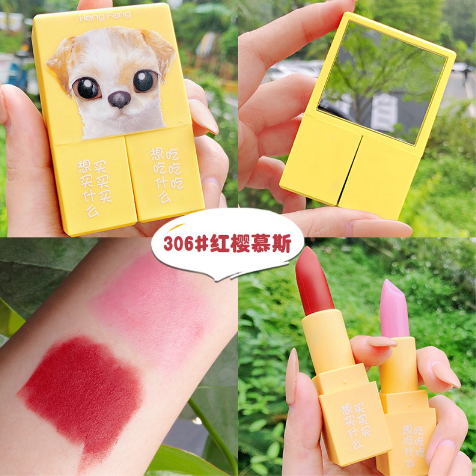 (Hàng Mới Về) Set Son Môi Hengfang Đổi Màu Cao Cấp Chuyên Dụng