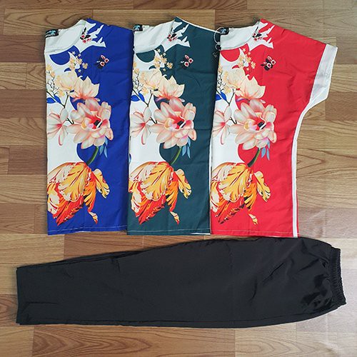 [KÈM ẢNH VIDEO THẬT] Đồ bộ trung niên cao cấp sang trọng kiểu đẹp, đồ bộ ống rộng chất liệu lụa in 3D mề | BigBuy360 - bigbuy360.vn