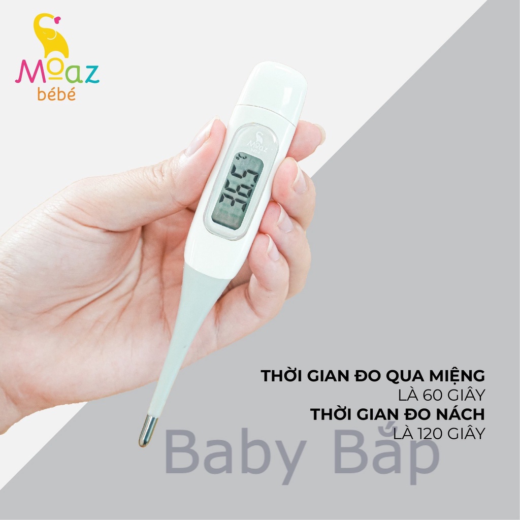 Nhiệt Kế Kỹ Thuật Số Moaz Bebe Mb-040
