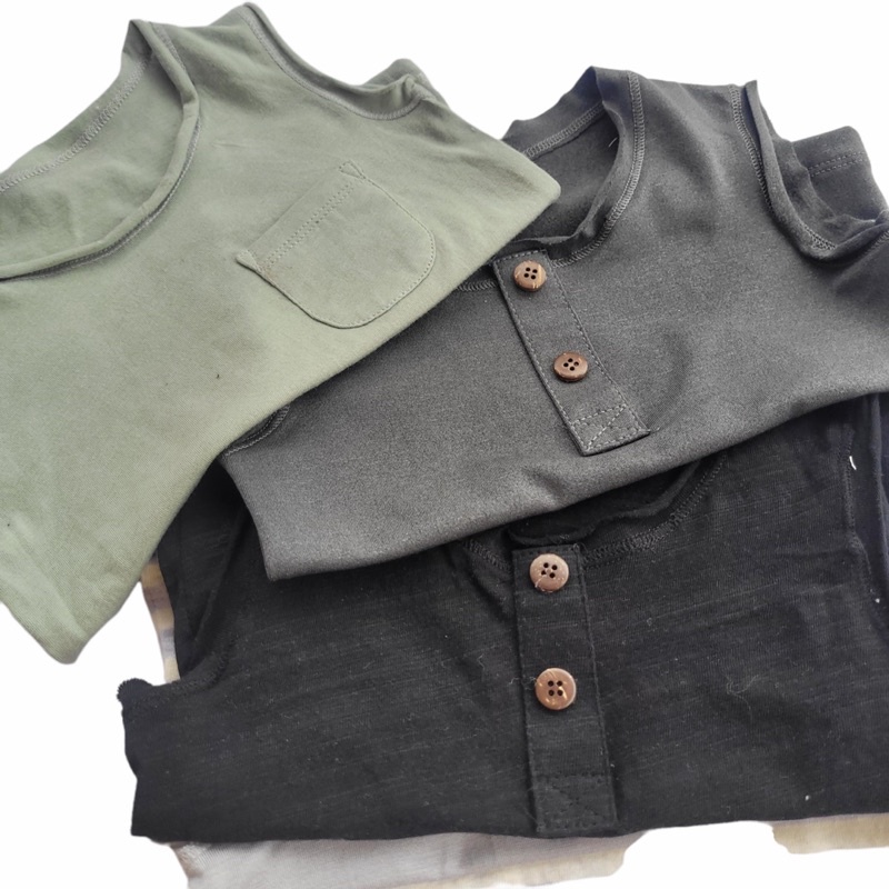 Set 5 áo ba lỗ cotton bé trai-MS155