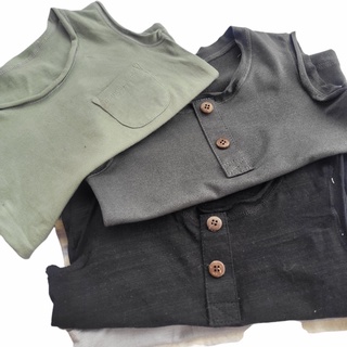 Set 5 áo ba lỗ cotton bé trai-MS155