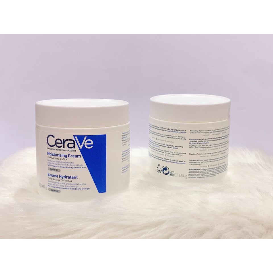 Kem dưỡng ẩm CeraVe Moisturizing Cream 454ml bản Pháp