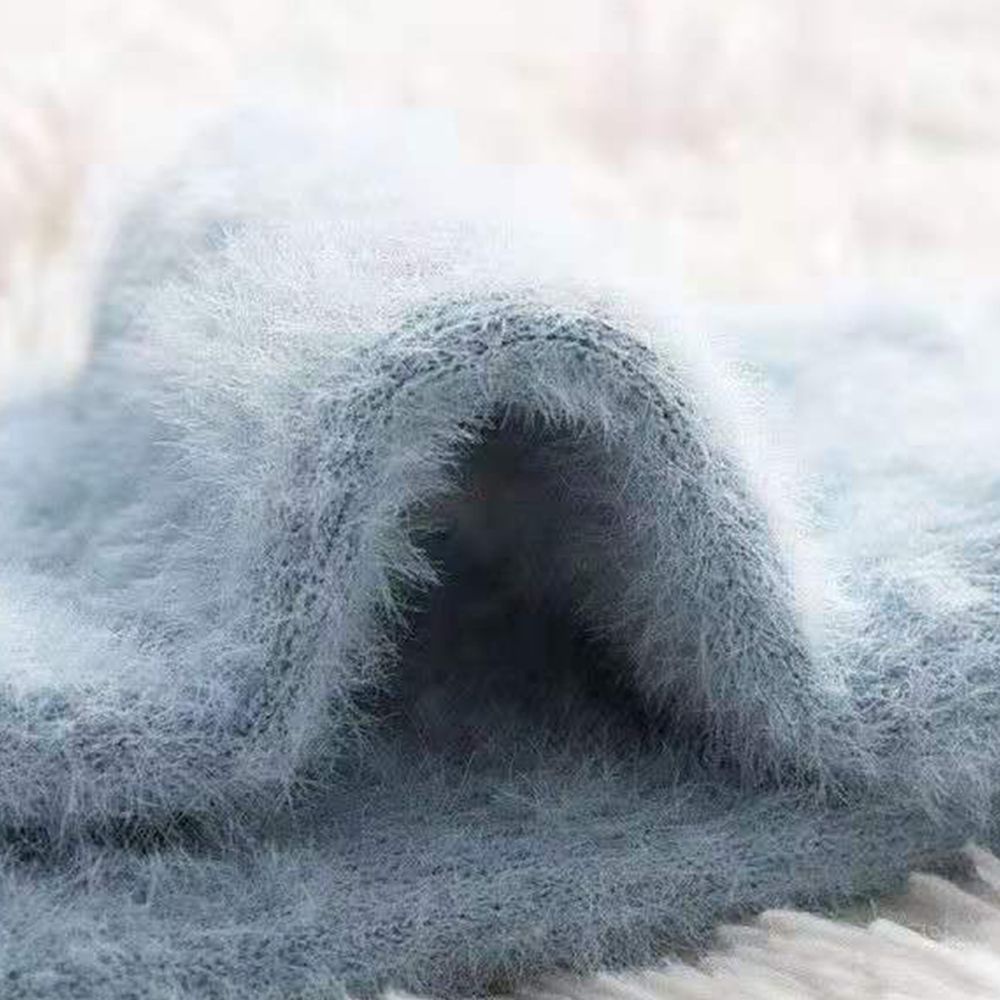 Găng tay len mềm hở ngón giữ ấm vào mùa đông phong cách Hàn Quốc dễ thương thời trang cho nữ