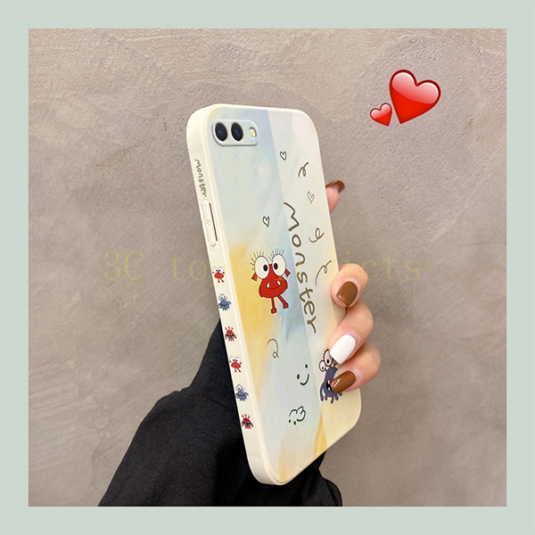 ốp lưng OPPO A3S ốp lưng OPPO A12E Lưng Họa Tiết Tranh Sơn Dầu Sáng Tạo