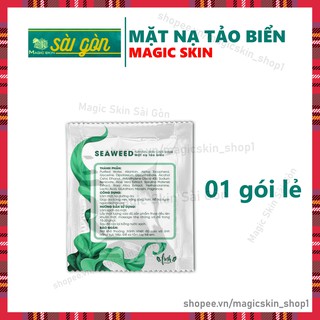 MẶT NẠ TẢO BIỂN Magic Skin Seeweed Natural Skin Care MASK | 01 GÓI 8ML