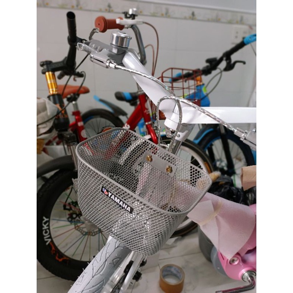 Giỏ xe đạp trẻ em ( giỏ và bát đỡ giỏ)