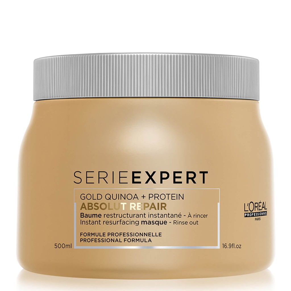 DẦU HẤP DƯỠNG TÓC LOREAL GOLD QUINOA PROTEIN ( INSTANT ) 500ML