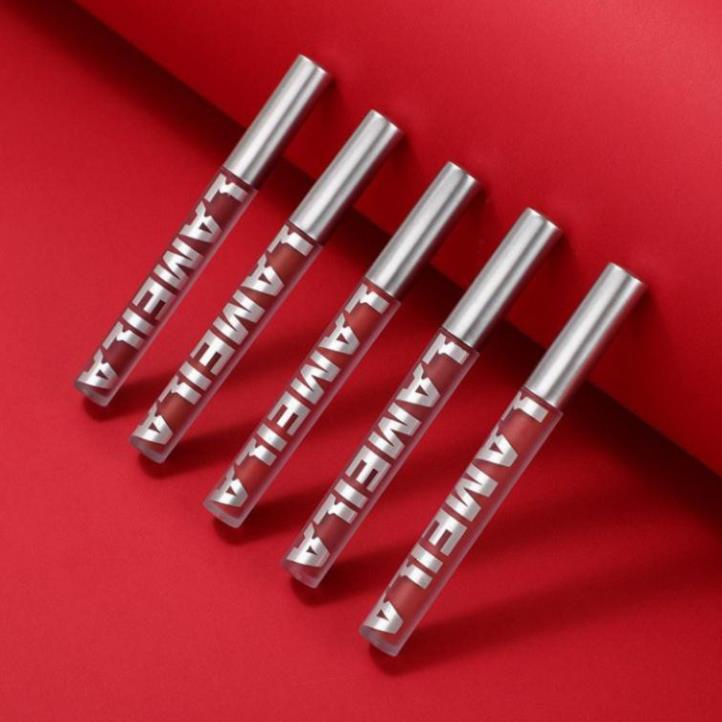 (Bán Buôn Sỉ) Son Kem Bóng Nhung Mịn Tint Lì Lameila Guicami Novo Velvet Lip Glaze Dưỡng Ẩm Chống Thấm Nước Son LL18 | BigBuy360 - bigbuy360.vn