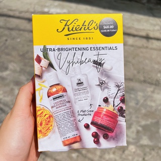 Set dưỡng da Kiehl's Ultra-Brightening Essentials 3 món