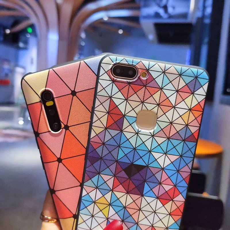 Ốp điện thoại mềm họa tiết vân kim cương cho Samsung A30S A50S A51 A71 A10 A20 A30 A50 A70 S8 S9 S10 S10e Note 8 9 10 Plus | BigBuy360 - bigbuy360.vn