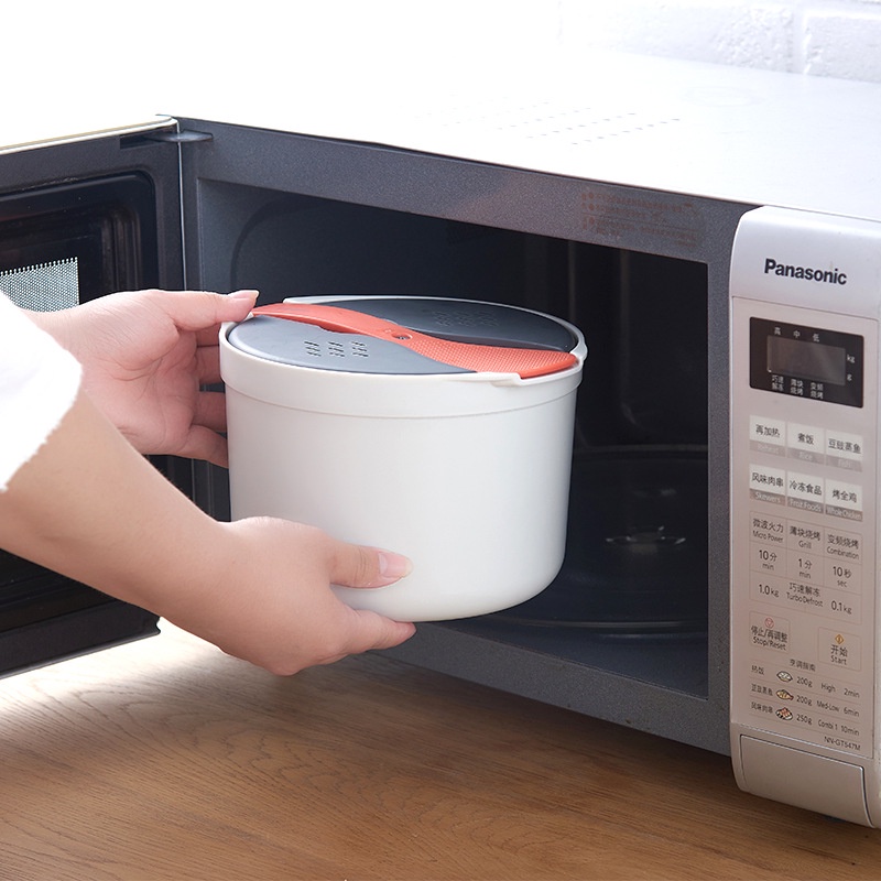 Nitrogen071 Nồi nấu cơm đa năng có thể sử dụng trong lò vi sóng