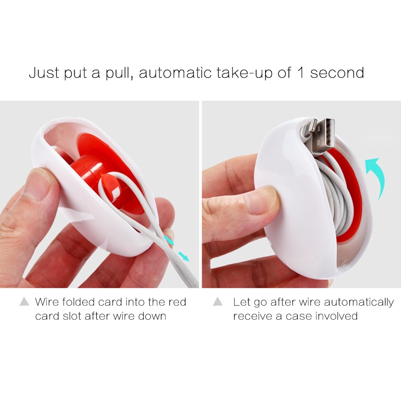 Hộp Cuốn Tai Nghe dây cáp USB tự động