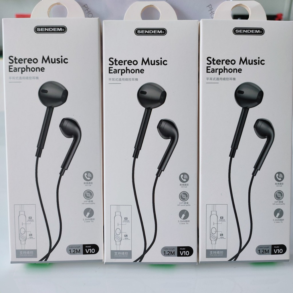 Tai nghe V10 - Có Mic đàm thoại, chất lượng âm thanh cực hay, giá tốt