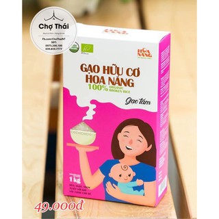 GẠO HỮU CƠ HOA NẮNG 1KG