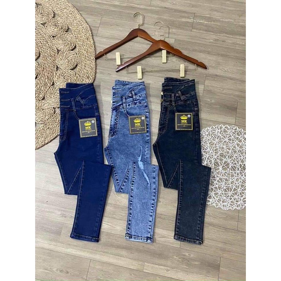 [FREE SHIP] QUẦN JEAN (BÒ)  LƯNG KIỂU SIÊU CAO_27 ĐẾN 31 (60 KG )CÓ SIZE