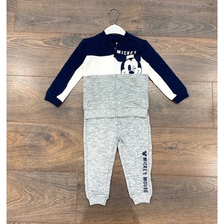 Bộ nỉ khoác Mickey C&A sz 0/6M