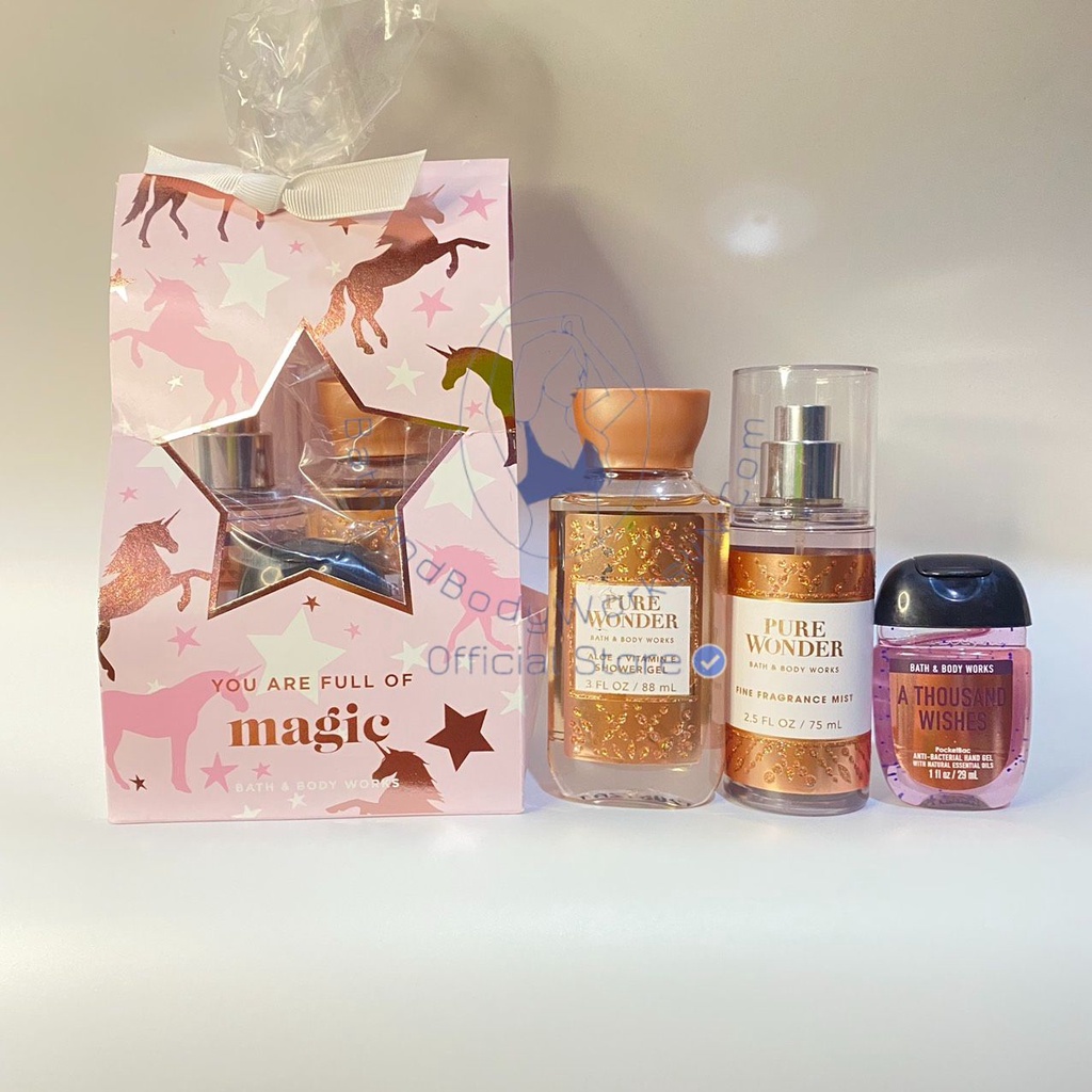 ( Combo có túi quà giá hời) Gift Set bộ quà tặng Bath And Body Works Travel Size, phù hợp để làm quà sinh nhật