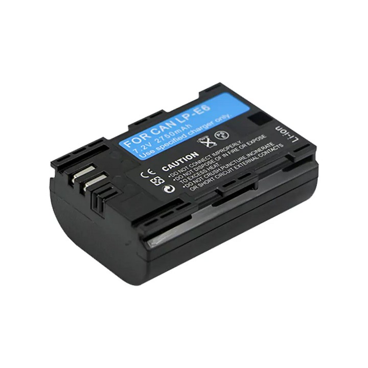 Pin Dành Cho Máy Ảnh Canon LP-E6 2650mAh