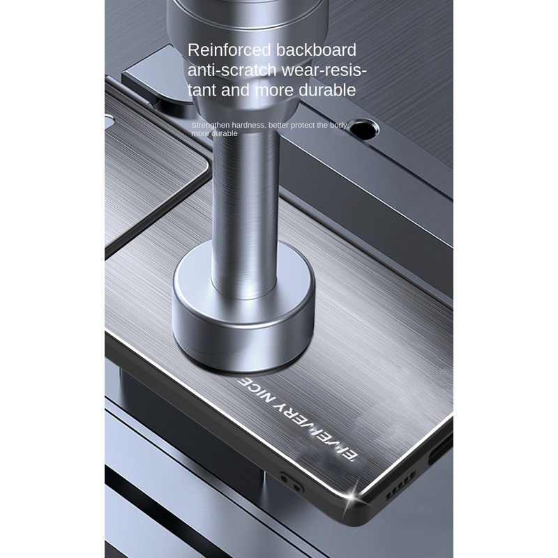 Ốp Điện Thoại Kim Loại Nhám Chống Sốc Thời Trang Cho OPPO Reno8 Pro Reno 8 8Pro 5G