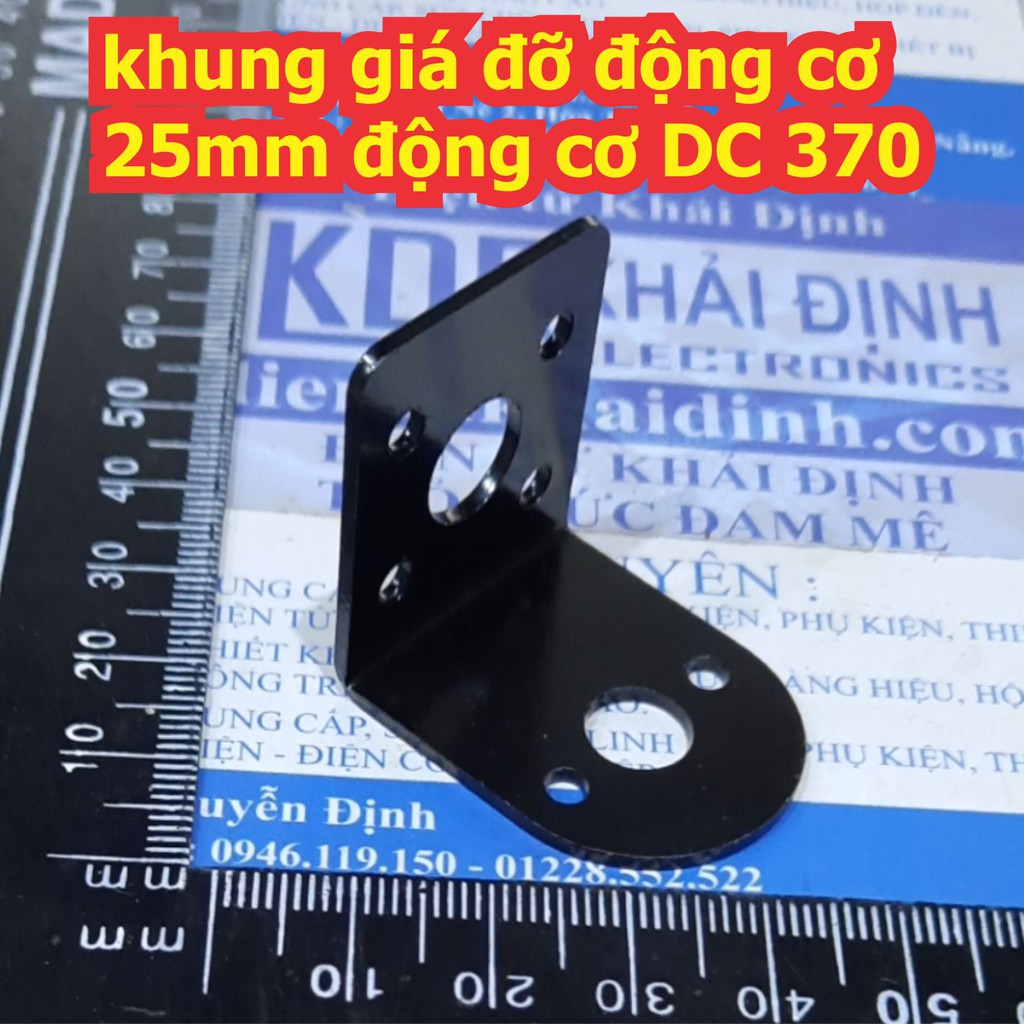 2 cái khung giá đỡ động cơ 25mm động cơ DC 370 kde7575