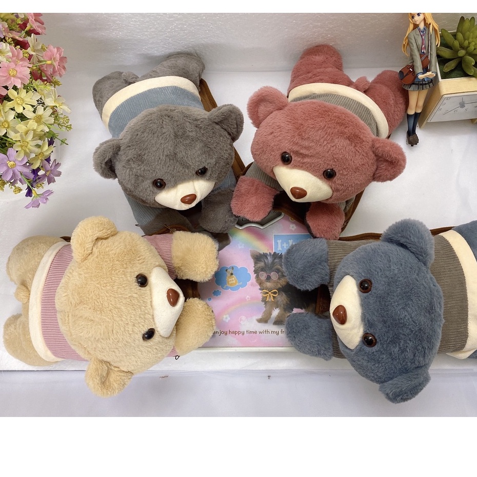 Túi sưởi cắm điện hình thú giữ ấm chường nóng bụng tay chân cho mùa đông nhiều mẫu gấu cute Deme