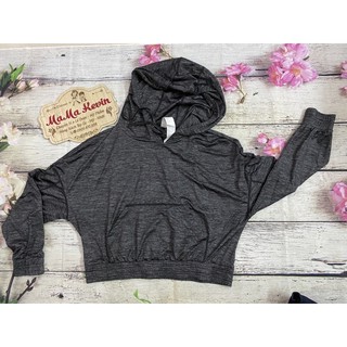 Áo Hoodie Croptop Chất Thun Thể Thao Xuất Khẩu Dư Xịn