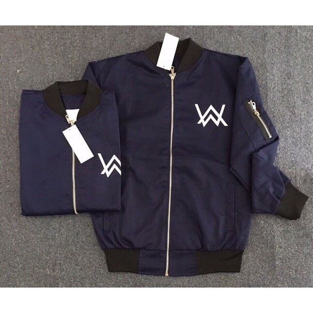 [Xả Kho] Áo khoác bomber kaki nam nữ Alan Walker / Trơn | BigBuy360 - bigbuy360.vn