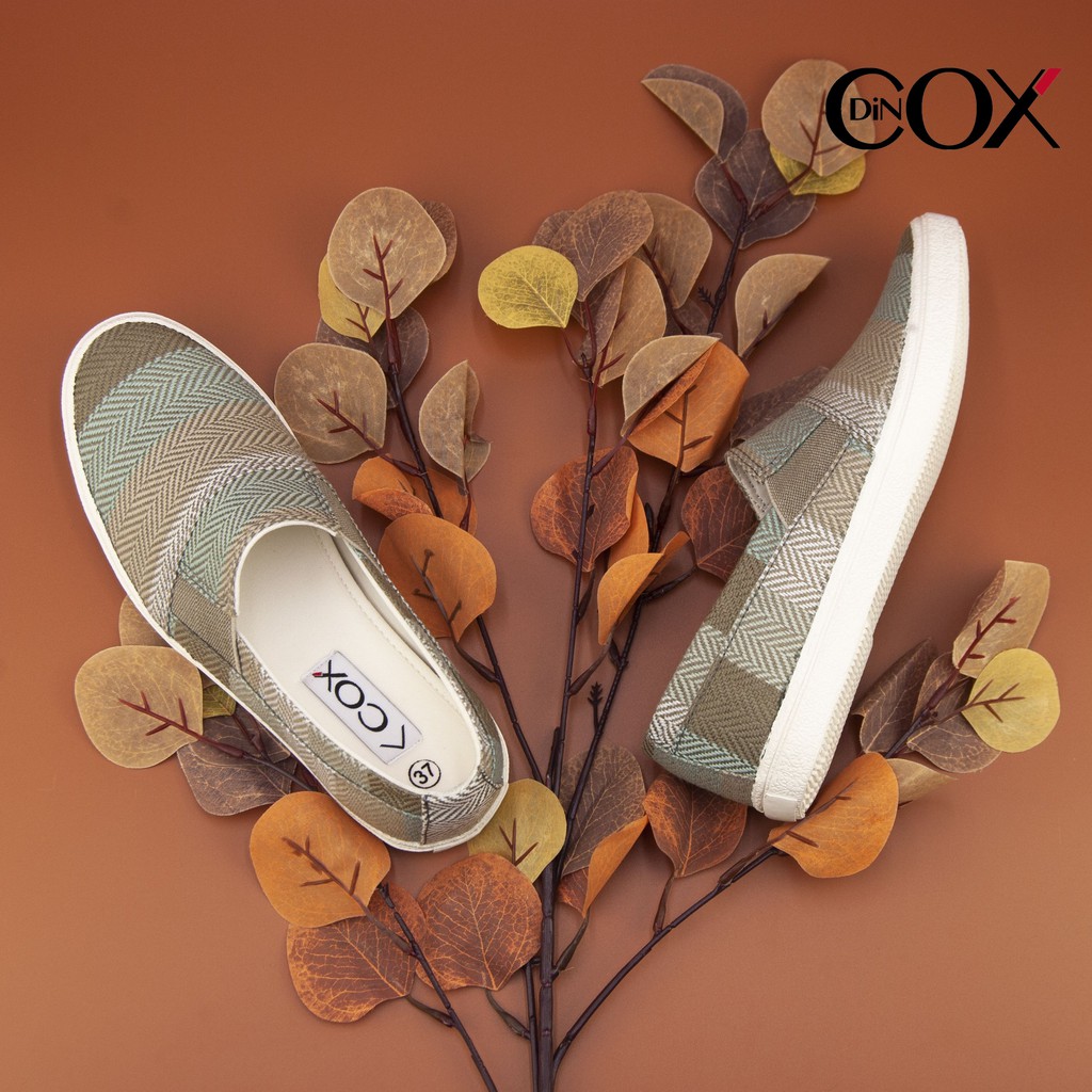 GIày Sneaker Slip on Dincox 21 Silver/Blue