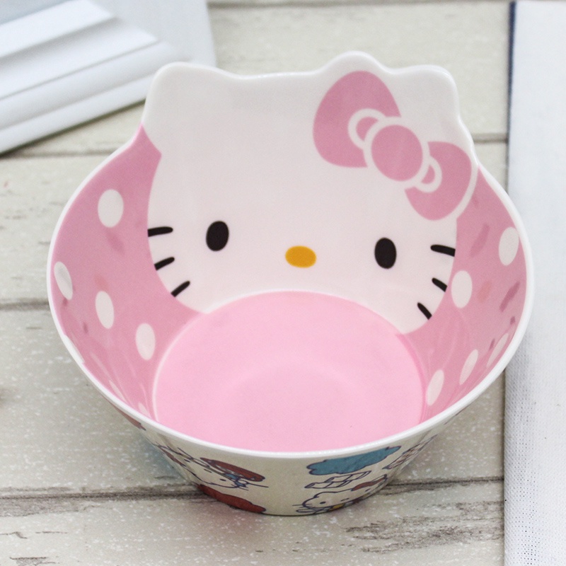 Tô Đựng Thức Ăn Chống Rơi Chống Trầy Xước Họa Tiết Hoạt Hình Sáng Tạo Cho Trẻ Em