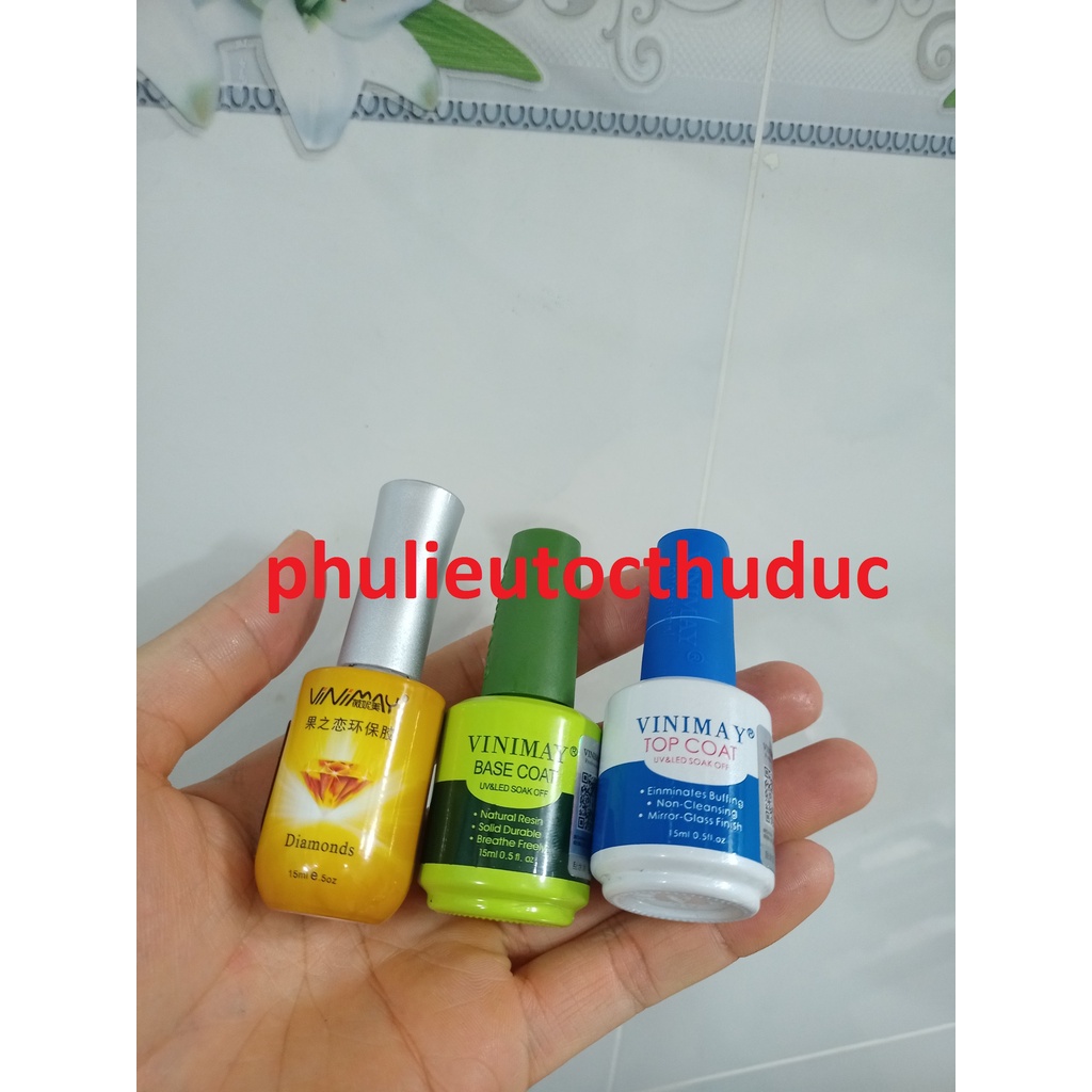 15ml Base top cường lực Vinimay