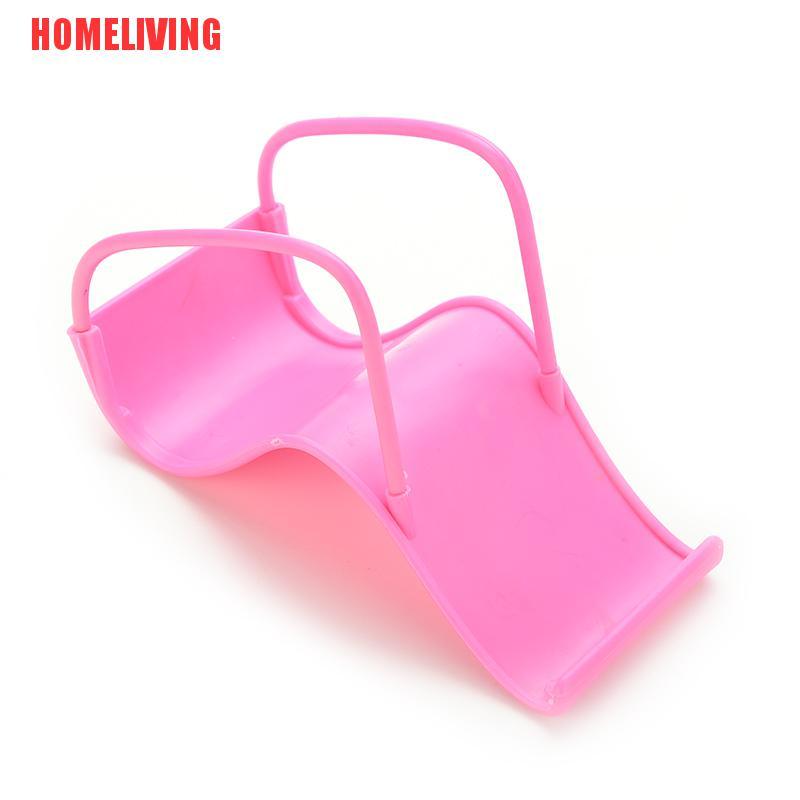 1 Ghế Bập Bênh Màu Hồng Cho Búp Bê Barbie