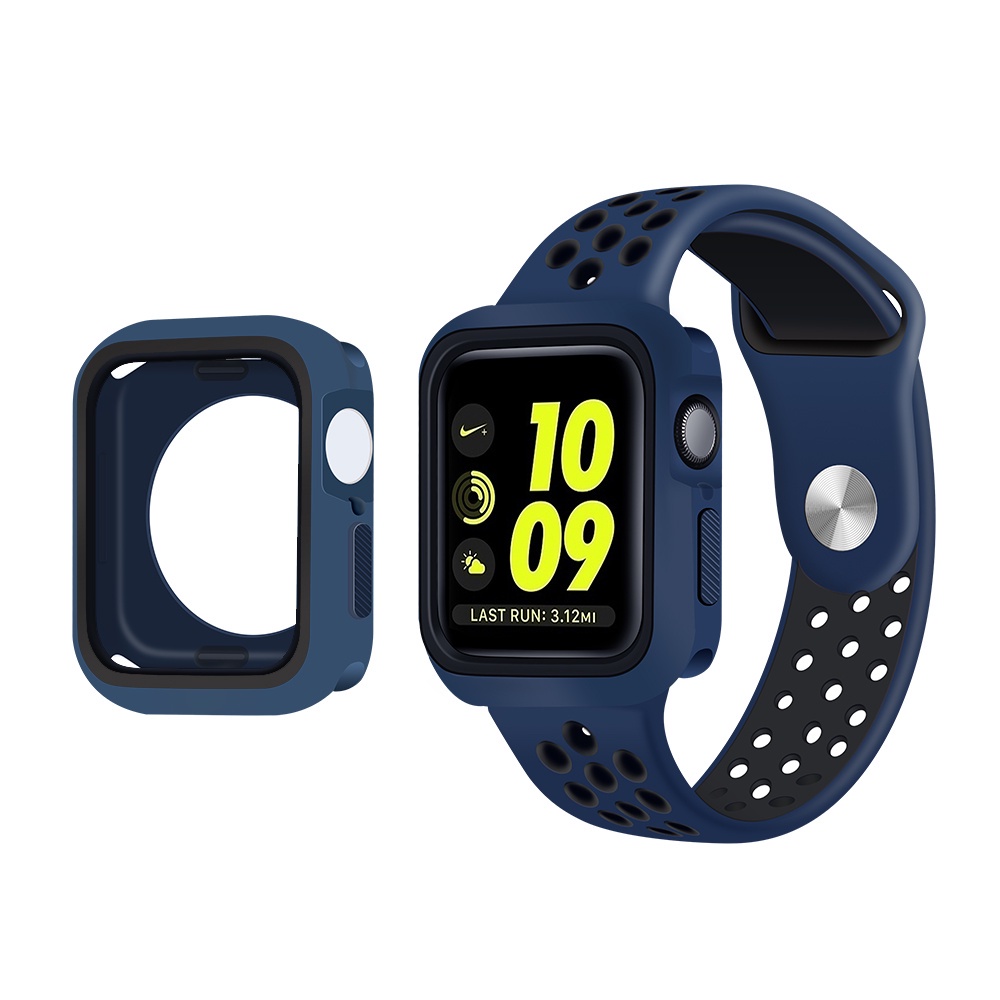 Ốp Silicone Mềm Bảo Vệ Đồng Hồ i Watch 45mm 44Mm 40Mm 42Mm 38Mm samrt watch Series 7 6 5 4 3 SE 41Mm