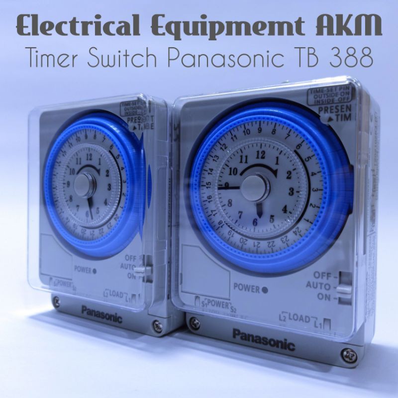 Panasonic TB388-Timer cơ Panasonic,Bộ hẹn giờ công tắc thời gian Relay thời gian thực TB388