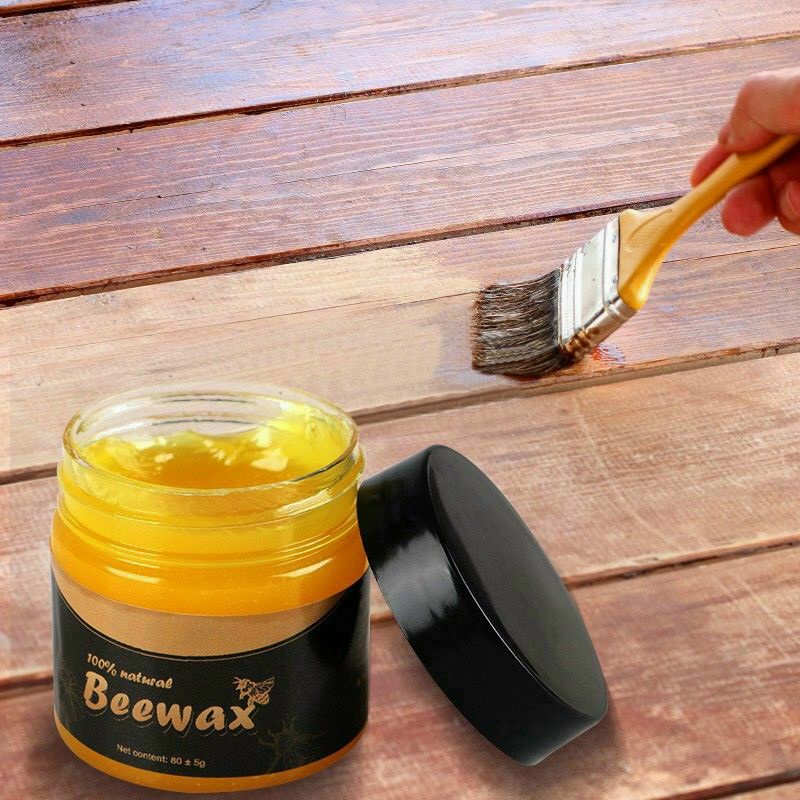 Com bo 5 lọ Sáp ong Beewax Đánh Bóng Sàn Gỗ Đồ Gỗ