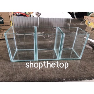 3 bể cá mini c16x14x12 cm kính trắng siêu trong