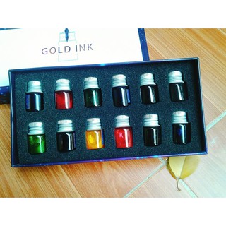 Bộ nhũ 12 màu 5ml