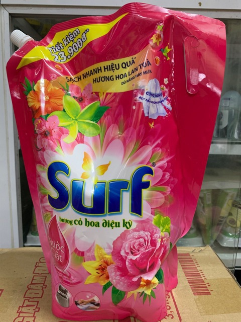 Túi Nước Giặt Surf Hương hoa cỏ diệu kỳ 3,5kg
