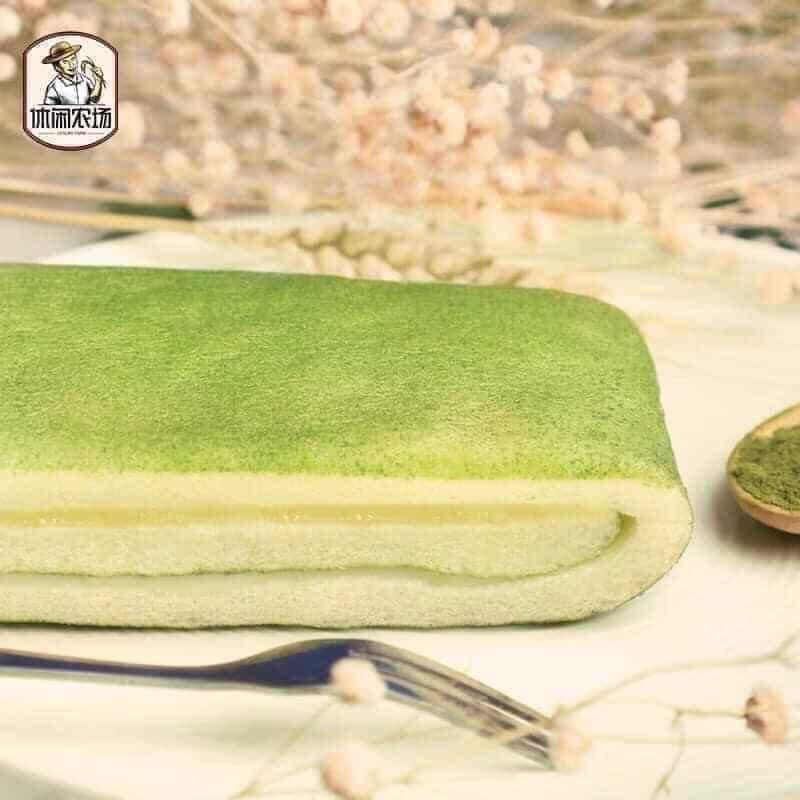 [Đủ Vị] Bánh Bông Lan Tươi Nhân Kem cuộn Trà Xanh / Xoài / Việt Quất
