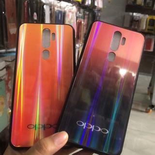 Oppo A5 2020 ốp lưng kính cường lực in hiệu