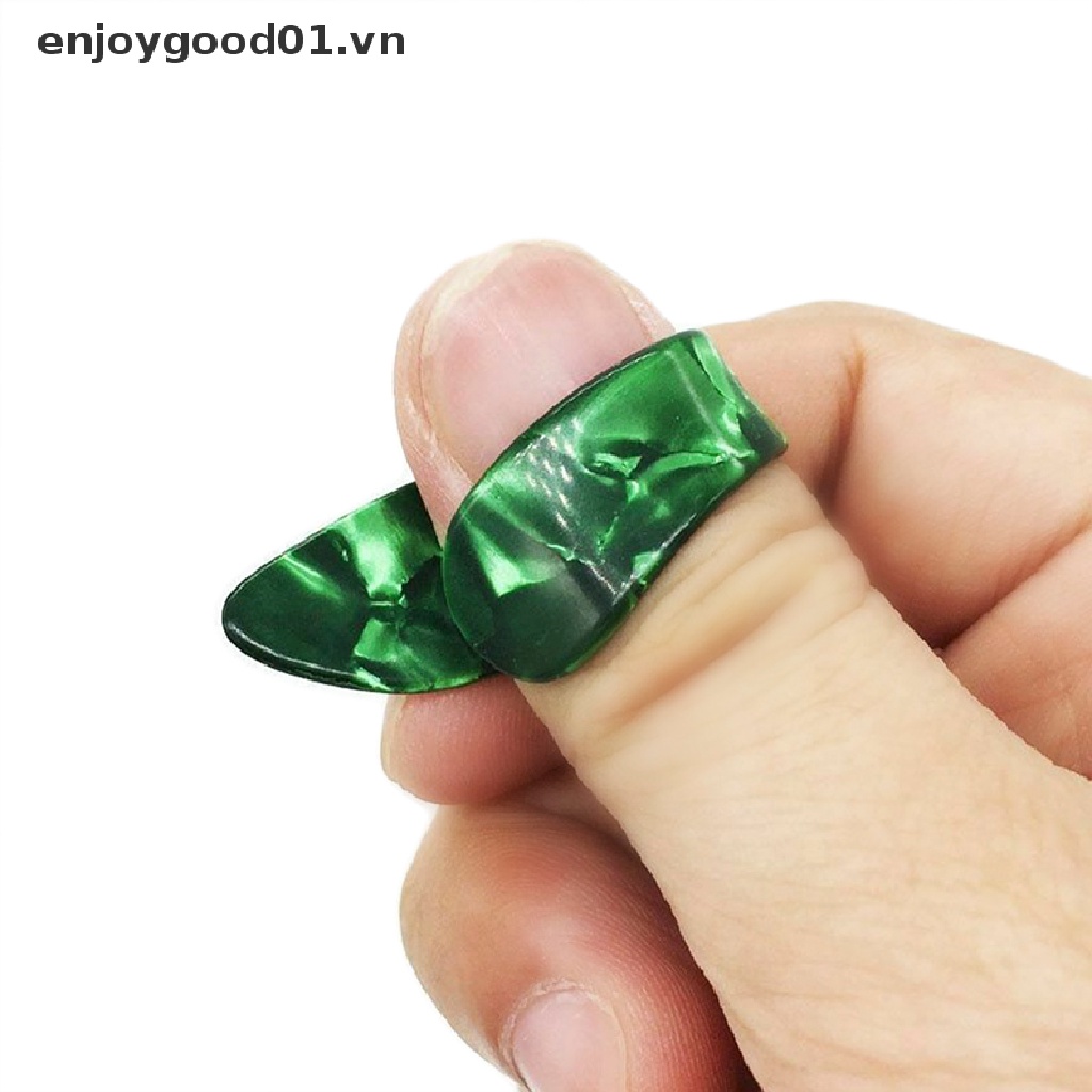 Ngón cái ngón tay cái Guitar Chọn Acoustic Electric Celluloid Mediator Thumbpicks