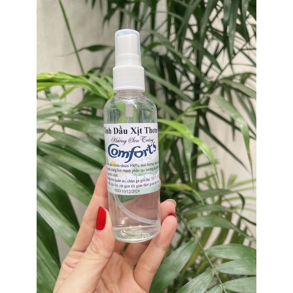 Tinh dầu xịt thơm quần áo, xịt chăn ga 100ml