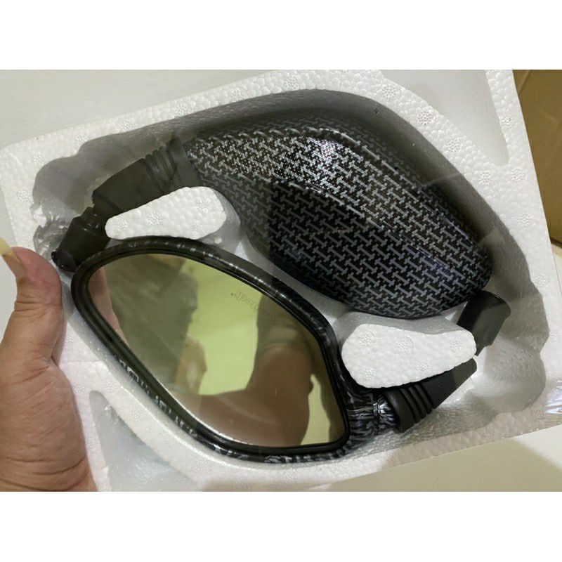 Gương Chiếu Hậu Vario 150 Thái Lan Bằng Carbon Shine Ivn Vario Beat Nmax Pcx Mio Aerox Etc.