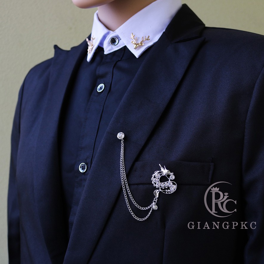 Cài áo vest nam Ghim cài áo Giangpkc36 SP002914