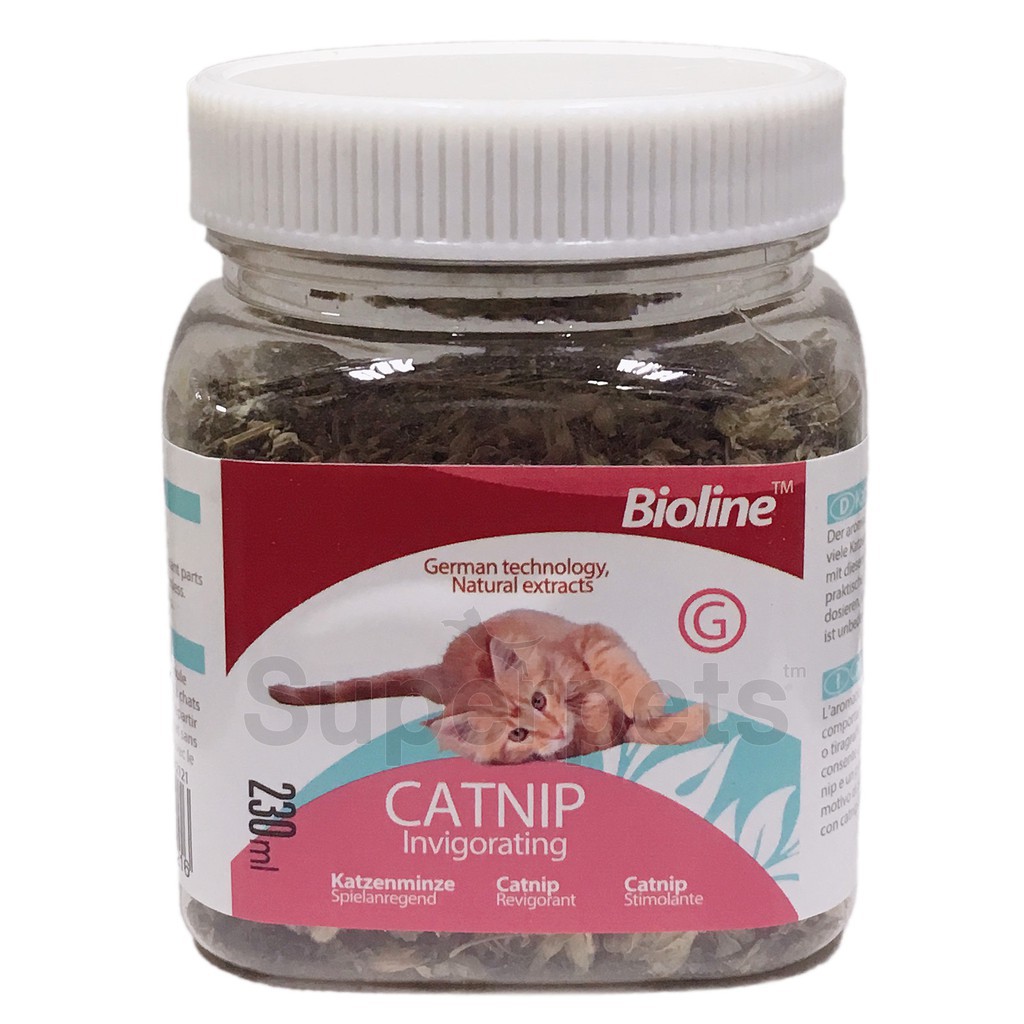 Catnip cho mèo Bioline hũ 230ml