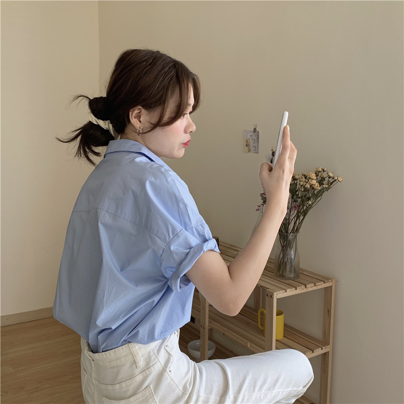 Áo Thun Nữ Tay Ngắn Cổ Chữ V 35983