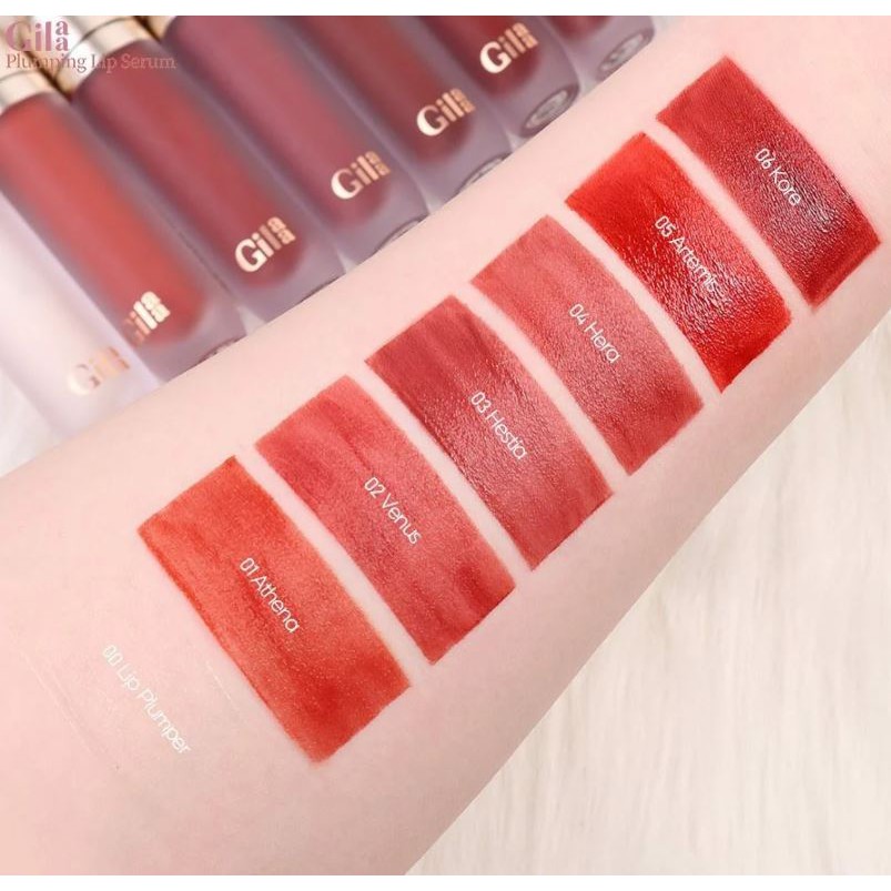 Son Kem Lì, Dưỡng Ẩm Cho Môi Căng Mọng Gilaa Plumping Lip Serum 3.8g | Thế Giới Skin Care