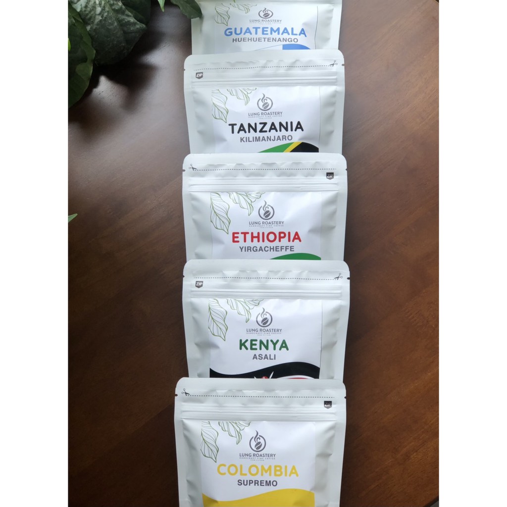 COMBO CÀ PHÊ NGUYÊN HẠT "TOP FIVE" - MỖI GÓI 100G | BigBuy360 - bigbuy360.vn