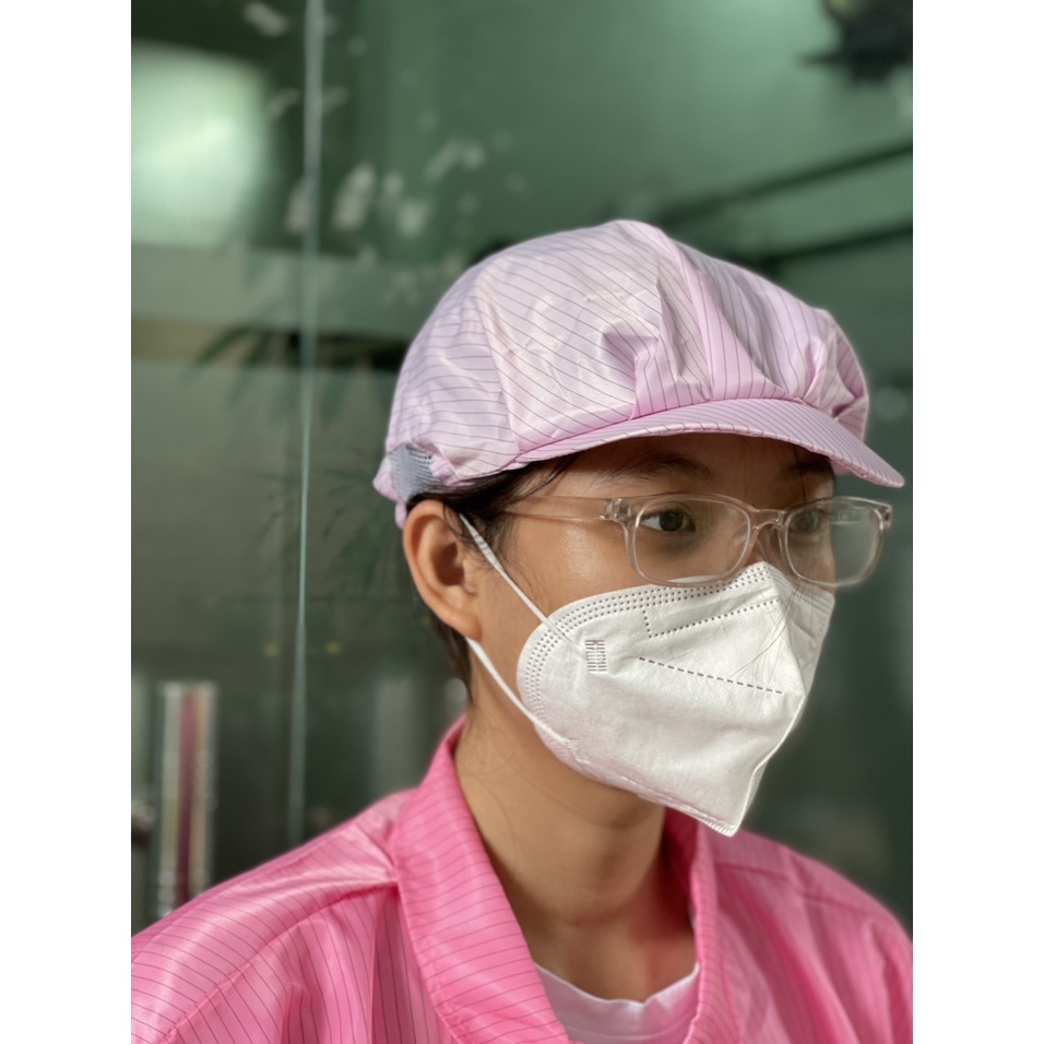Nón kết Phòng Sạch chống tĩnh điện chống bám bụi không thấm nước