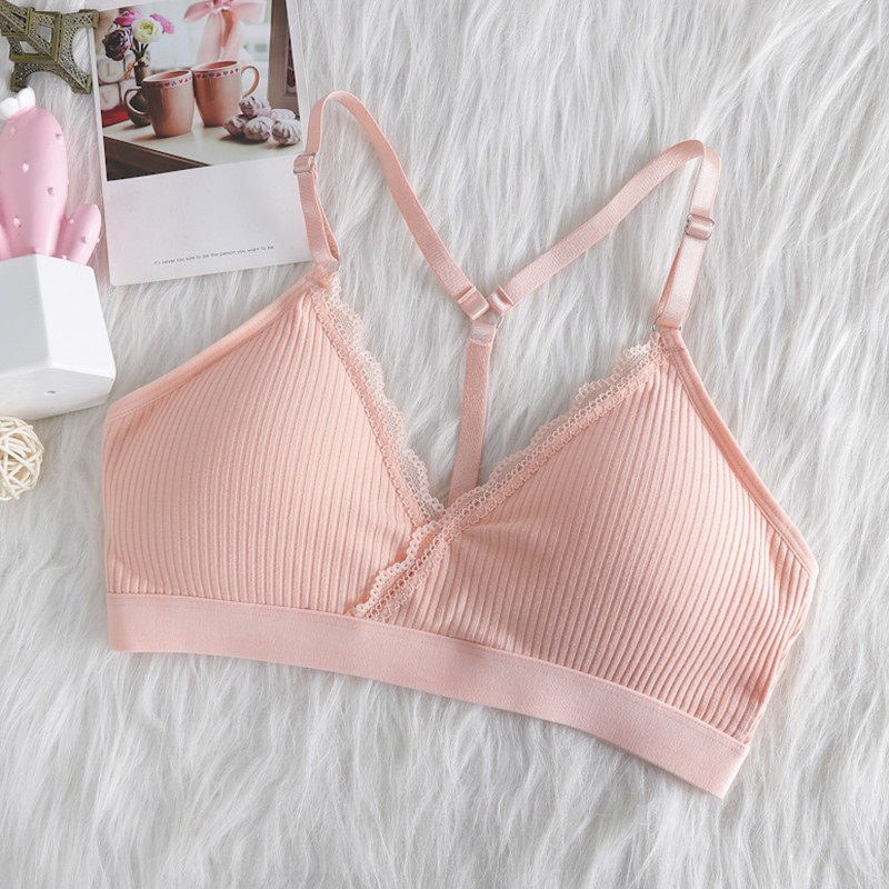 Áo Ngực Thể Thao Cotton Không Gọng